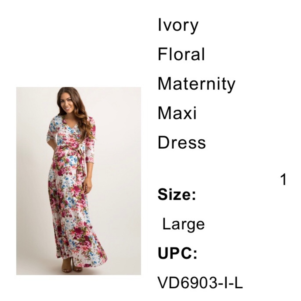 PInkBlush Maternity Dress